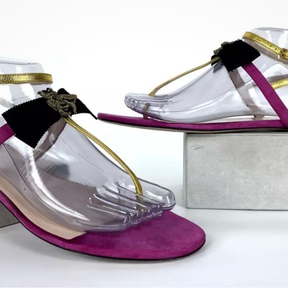 Gucci sandals, 39 1/2 - Picture 7 of 9